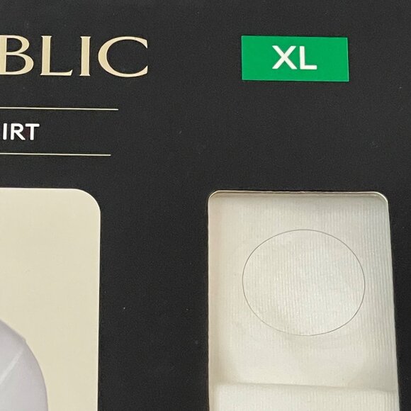 Banana Republic 3-Pack Essential V-Neck T-Shirts XL ,Cotton Stretch, White - Picture 11 of 11